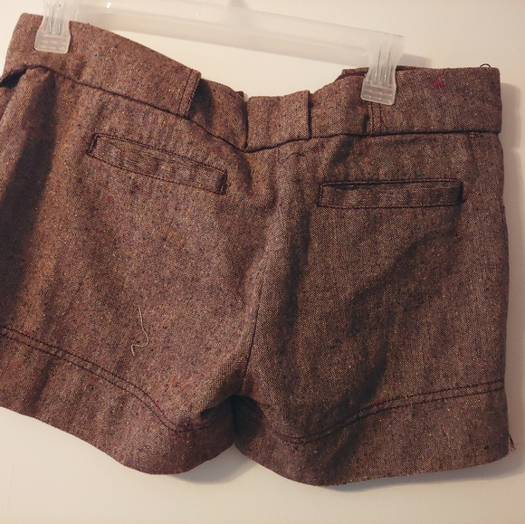 Brown with glitter looking shorts - Picture 2 of 2